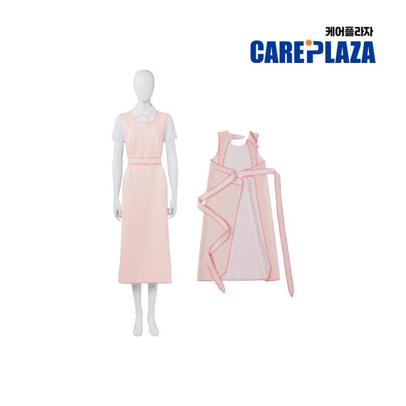 타케토라 입욕케어 롱앞치마 (S0714) 핑크 M