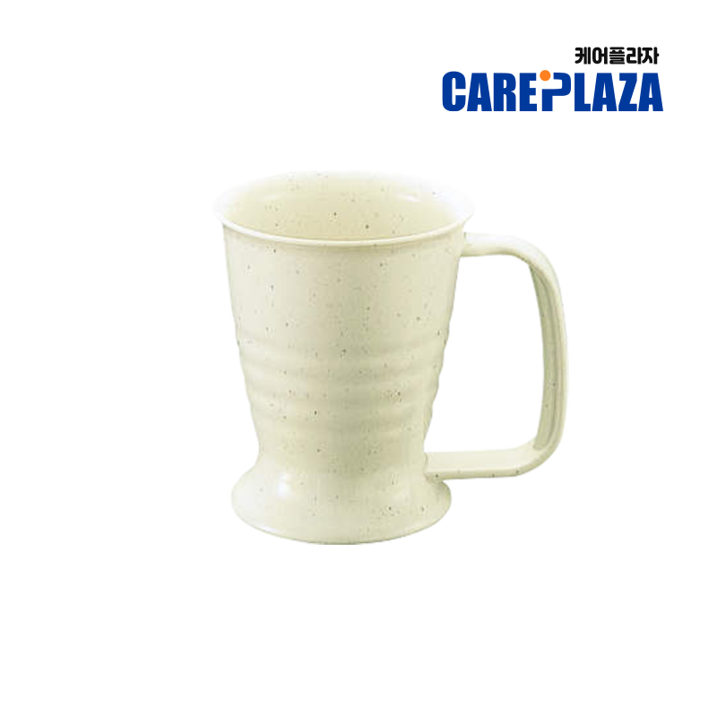 일본산 환자용 안전 머그컵 (93050) 화이트 대 380ml