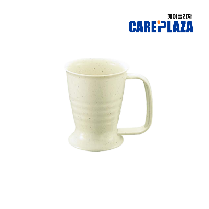 일본산 환자용 안전 머그컵 (93051) 화이트 소 220ml