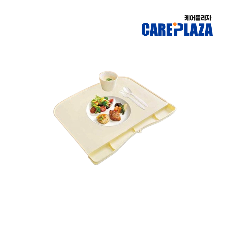 실리콘 식사 매트 (E1560) 아이보리